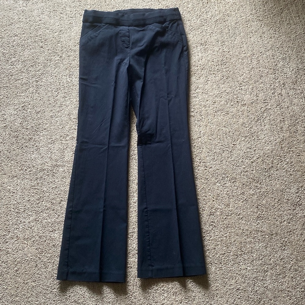 Kim Rogers Black Pull on Dress Pants Size 6